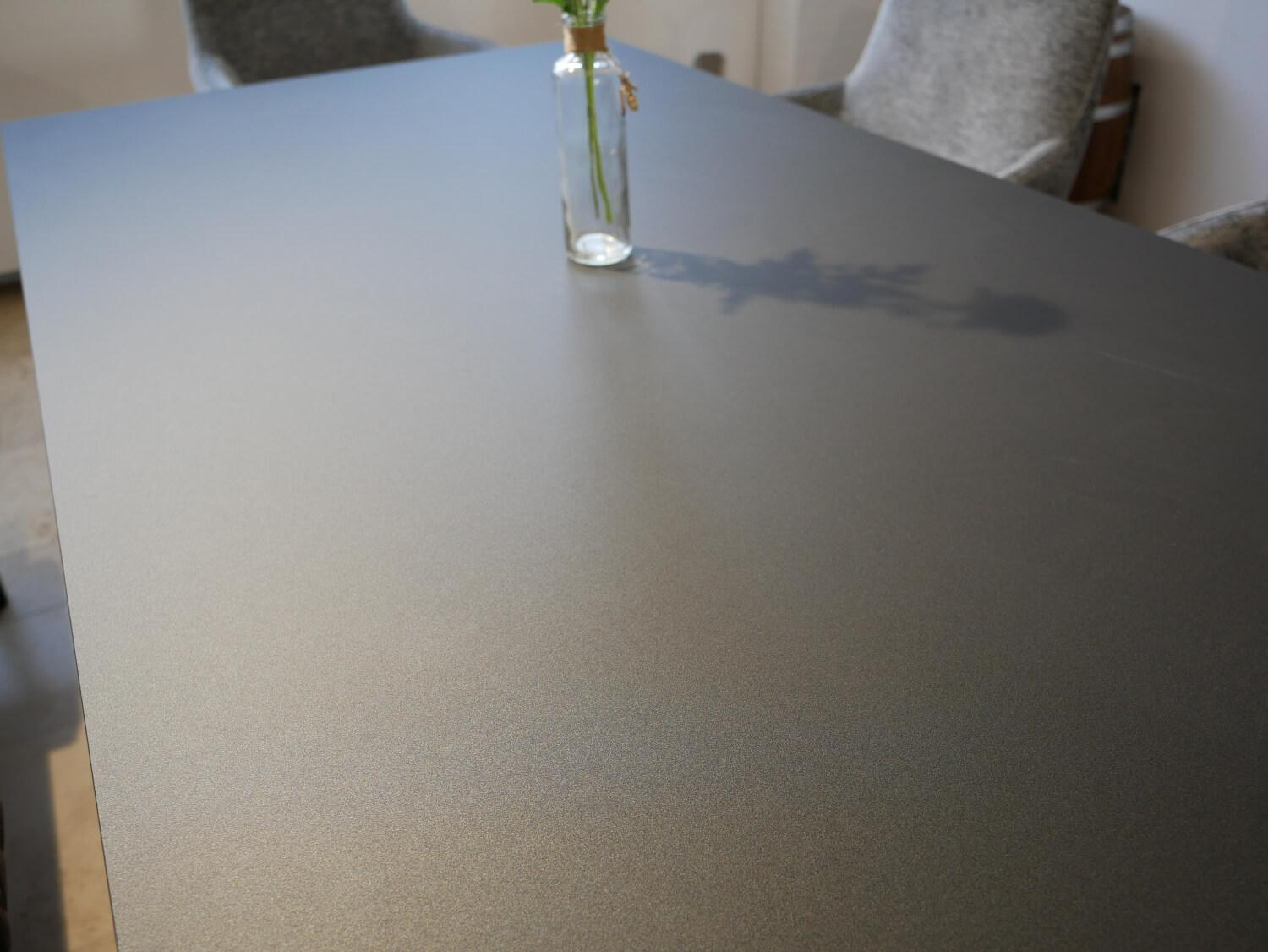 Nouvion - Esstisch Fenix Holz 2630 Piomba Doha Platte Multiplex Schweizer Kante - 4