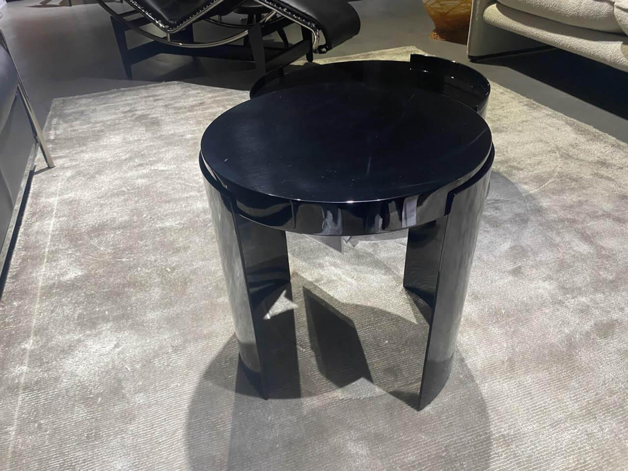Cassina - Niedriger Tisch 5543 Lack Glänzend Schwarz - 2