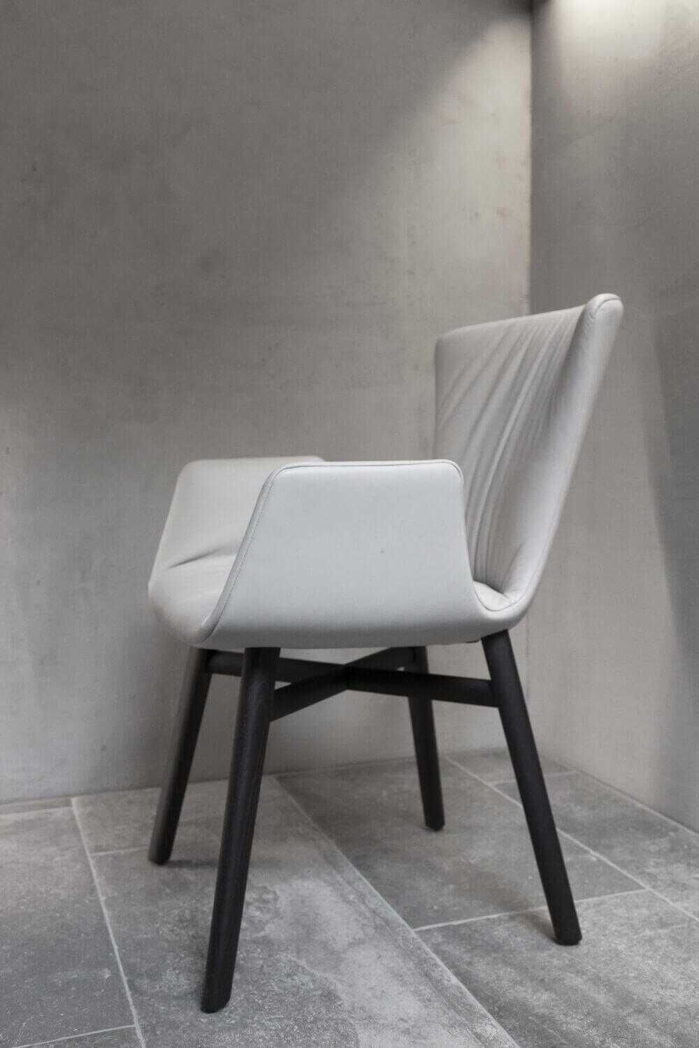 4er-Set Stuhl Dexter mit Armlehne