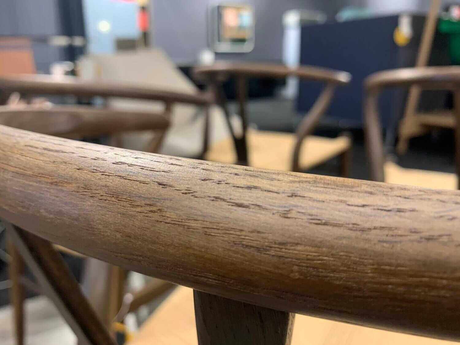 Carl Hansen & Søn - 4er-Set CH 24 Alte Eiche Geölt Gefecht Natur - 13