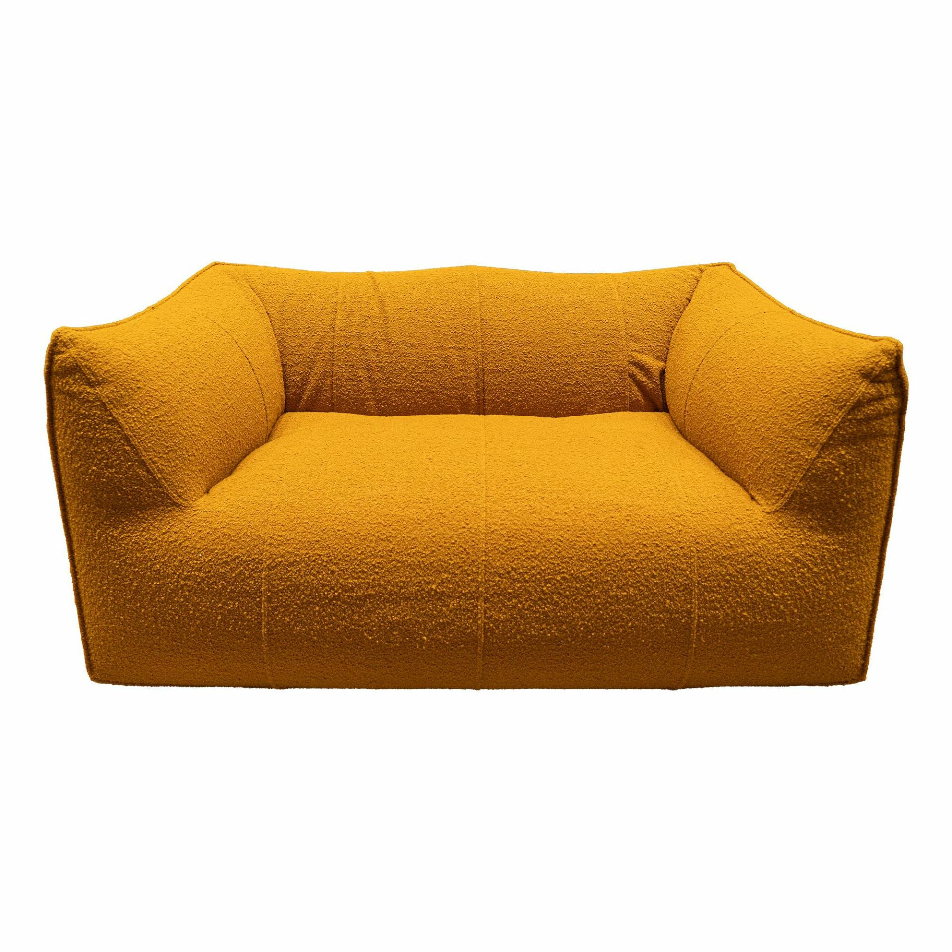 B&B Italia - Sofa Le Bambole LBA2 Stoff Sila Ocker 2823550 Orange - 4