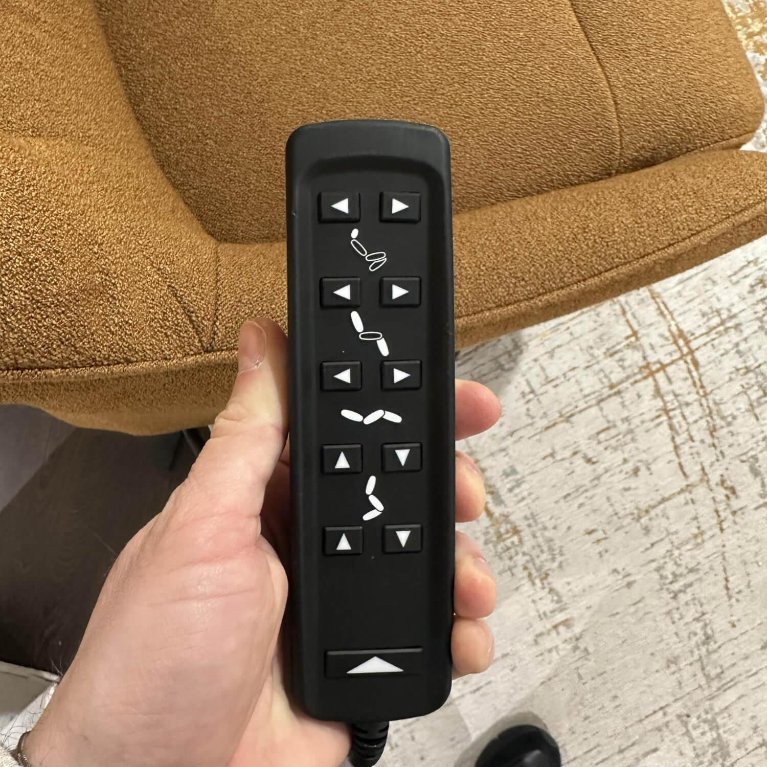 himolla - Sofagarnitur Sofa 1462 Sessel 7364 Large Stoff Q2Loop Chips Gelb Metallfuß Anthrazit Sessel Mit Herz-Waage-Funktion - 4