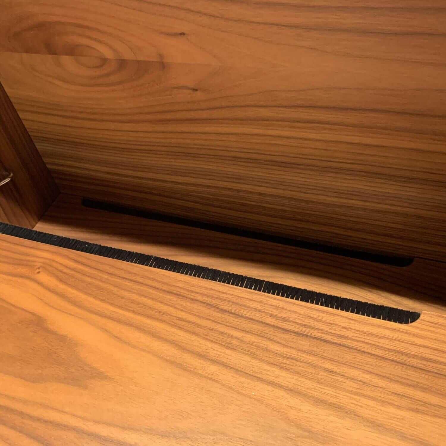 ClassiCon - Sekretär Orcus Echtholfurniert Nussbaum Klar Lackiert Leder Schwarz - 9