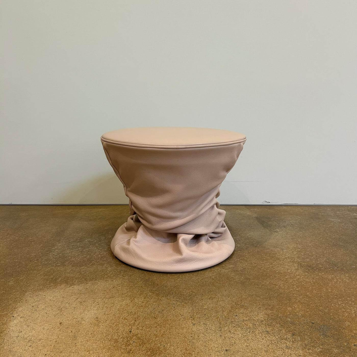 Walter Knoll - Hocker Bellows 222 H1 Leder Cashmere Wild Rose Rosa Gestell Holzkonstruktion Mit Gasfeder - 4
