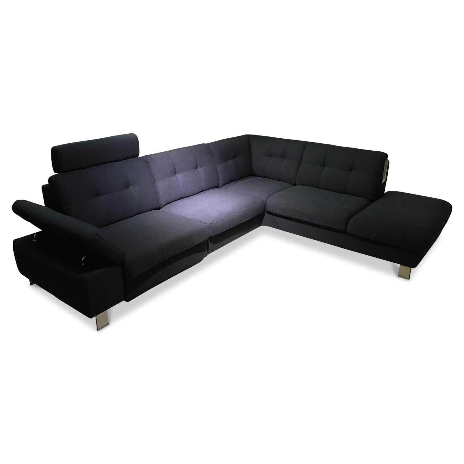 mondo-ecksofa-binera-stoff-15-nightblue-f-C3-BC-C3-9Fe-chrom-mit-elektrischer-relaxfunktion-c68df5bcf461JJ6CL53klvRwy Mondo - Ecksofa Binera Stoff 15 Nightblue Füße Chrom mit elektrischer Relaxfunktion - 1