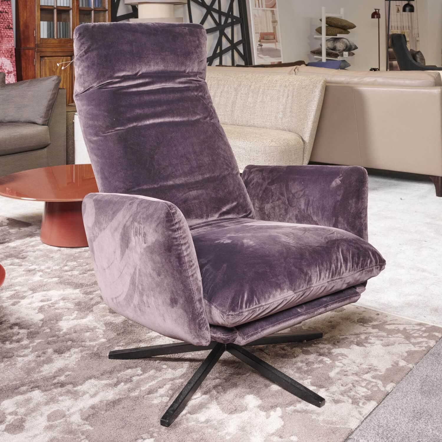 Bielefelder Werkstätten - Sessel Heavens Place Bezug Stoff City Velvet 095 Mit Fuß- Und Rückenteilverstellung - 2
