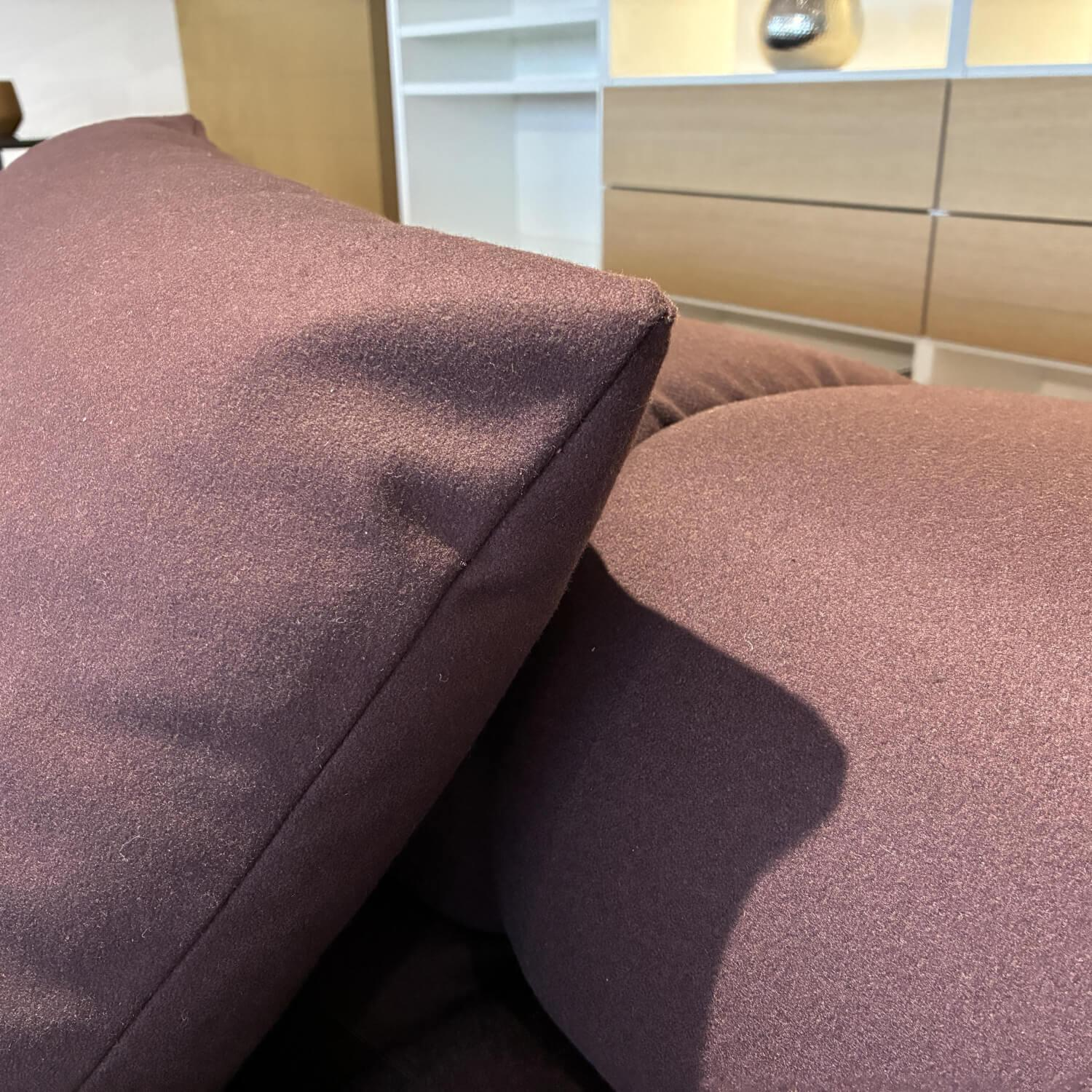 B&B Italia - Elementgruppe Tufty Time Stoff 2911601 Lavinia Veilchen Violett Fuß 0154N Schwarz Inklusive Kissen - 6