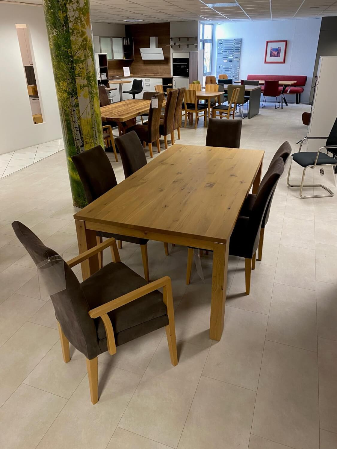 DKK - Esstisch Twenty Natureiche Bianco Massiv - 3