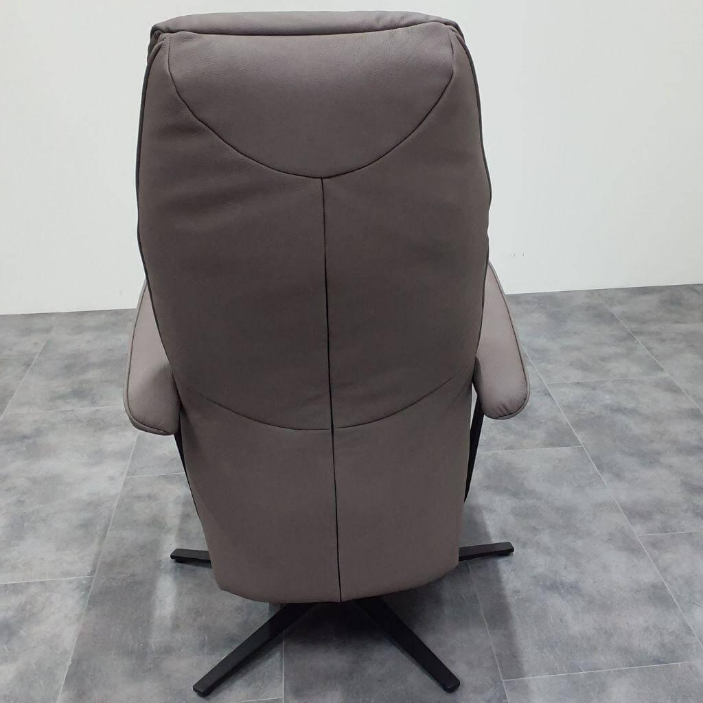 himolla - Relaxsessel Easyswing "Maxi M" 7357 31 V44 Leder 24 Longlife Rustika Clay Braun Gestell Metall Sternfuß Anthrazit - 2