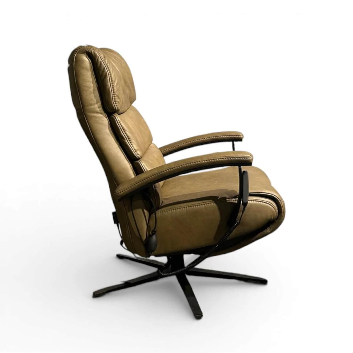 himolla - Sessel 7923 Cosyform Individual Leder Eleganza Alm Grün Sternfuß Metall Schwarz Pulverbeschichtet 3-Motorig - 8