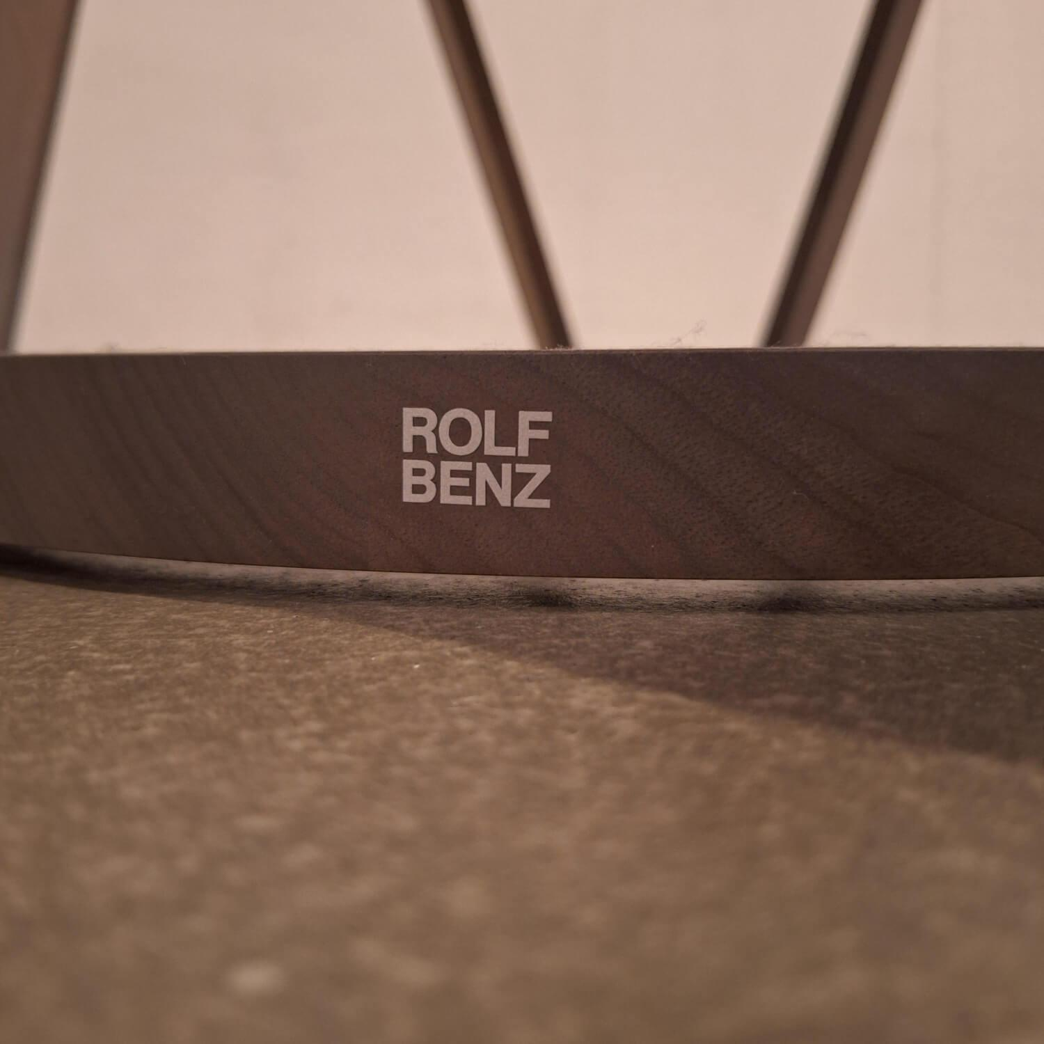 Rolf Benz - Coffee table 920 solid walnut stained old gray - 2