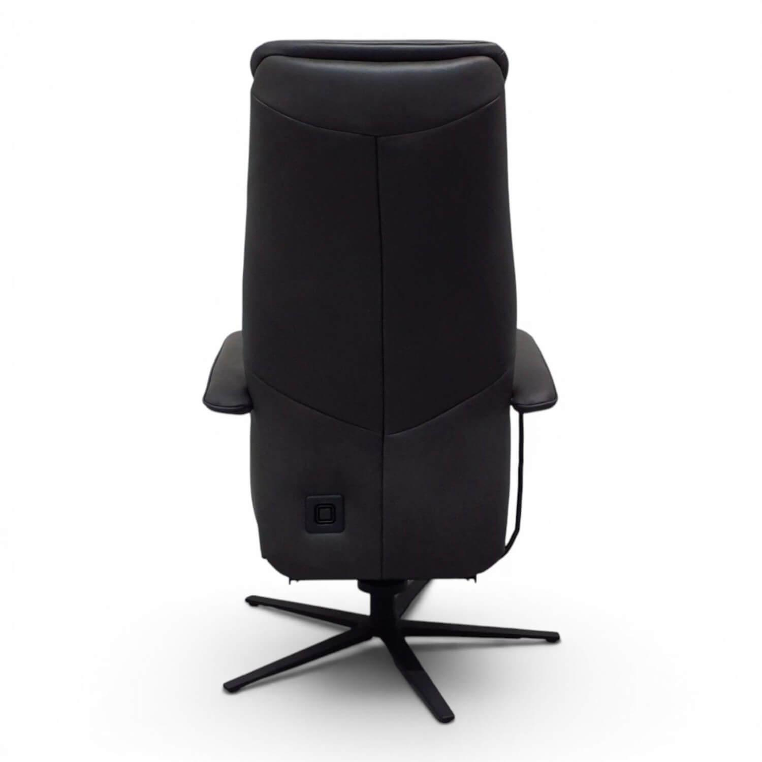 himolla - Sessel 7585 S Lounger L Leder 27 Eleganza Vektor Anthrazit Sternfuß Metall Anthrazit Mit Motorischer Verstellung - 3