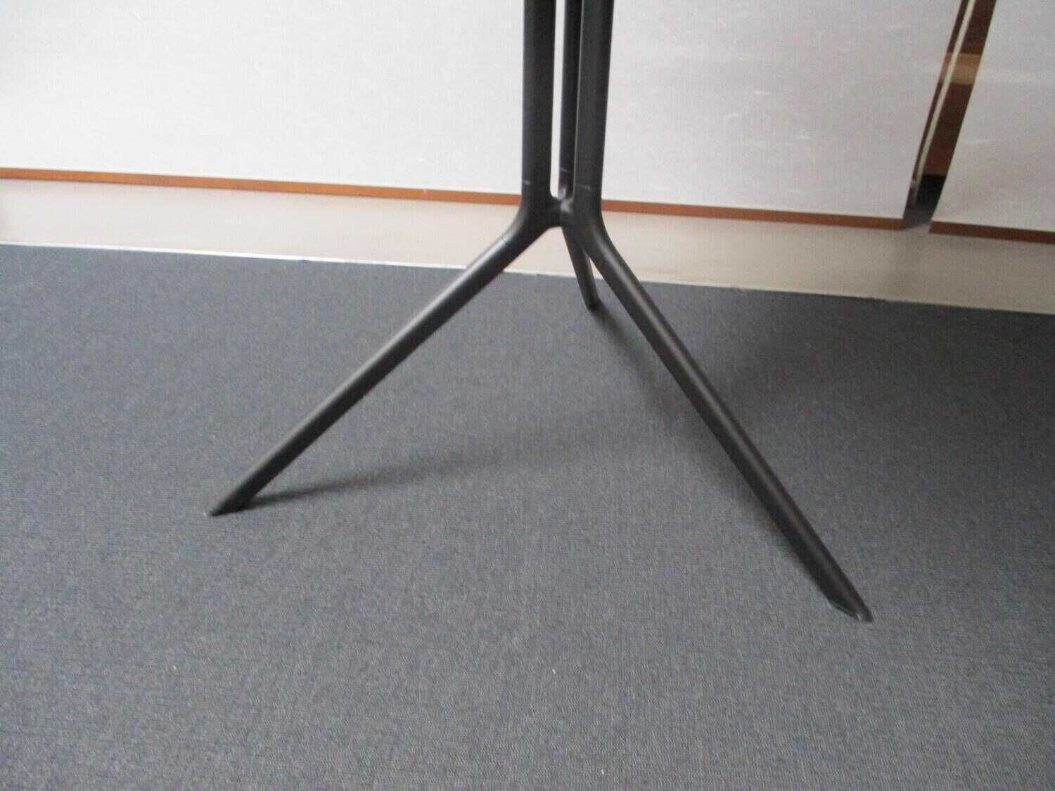 Kristalia - Stehtisch Poule Laminat Schwarz Aluminium Schwarz - 5