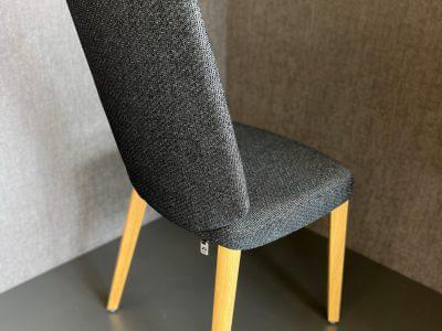 Hülsta - 5er-Set Stuhl S 800 Stoff 4403 Schwarz - 3
