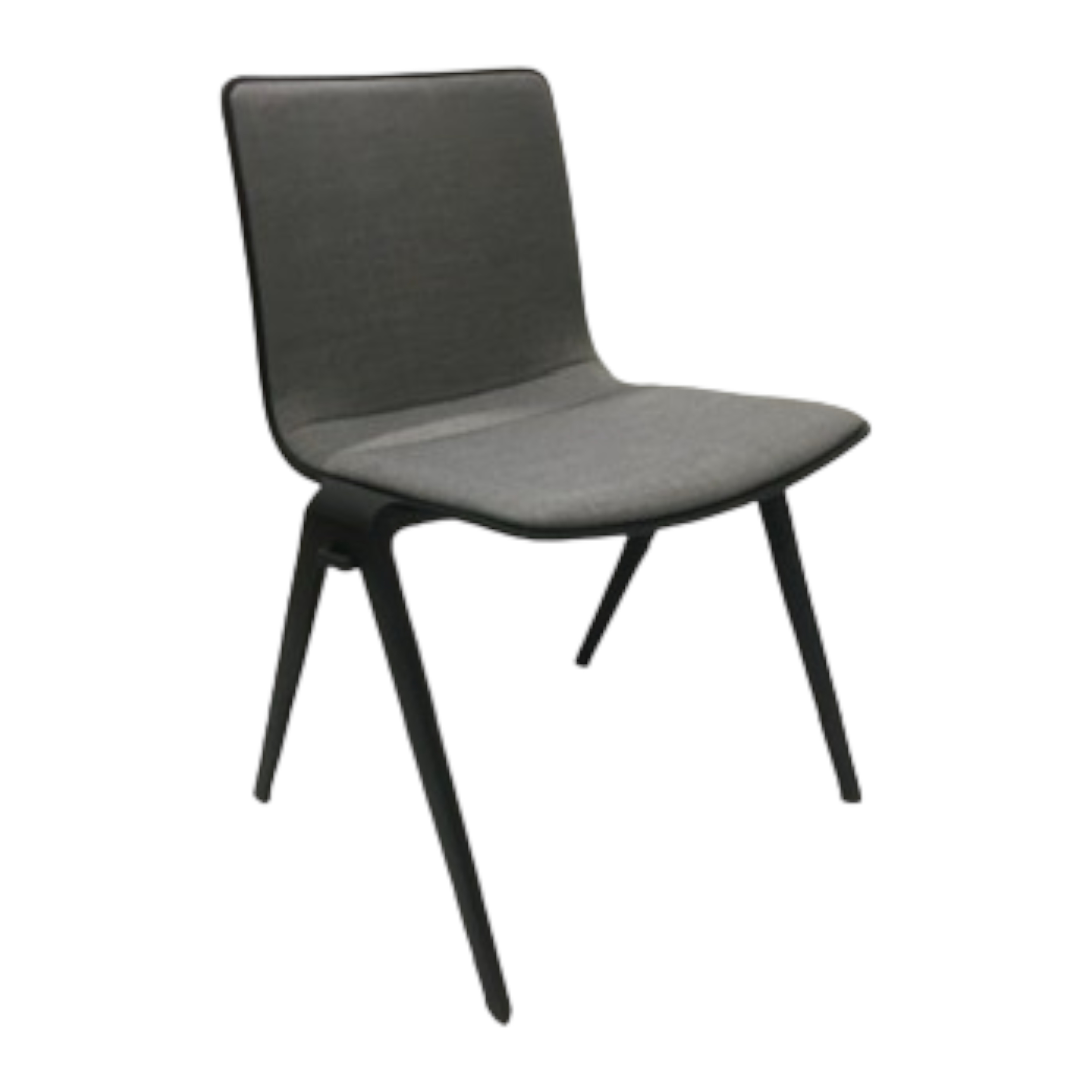 Brunner - Stapelstuhl A-Chair Lava 7021 Stoff 2 Remix2Farbe 143 Graumeliert - 2