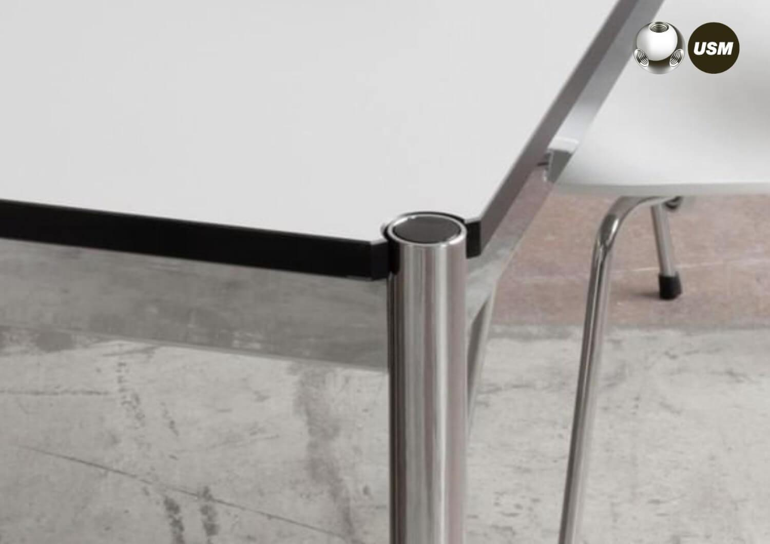 USM Haller - Tisch Kunstharz Perlgrau 150x75 in Kooperation mit designfunktion - 11