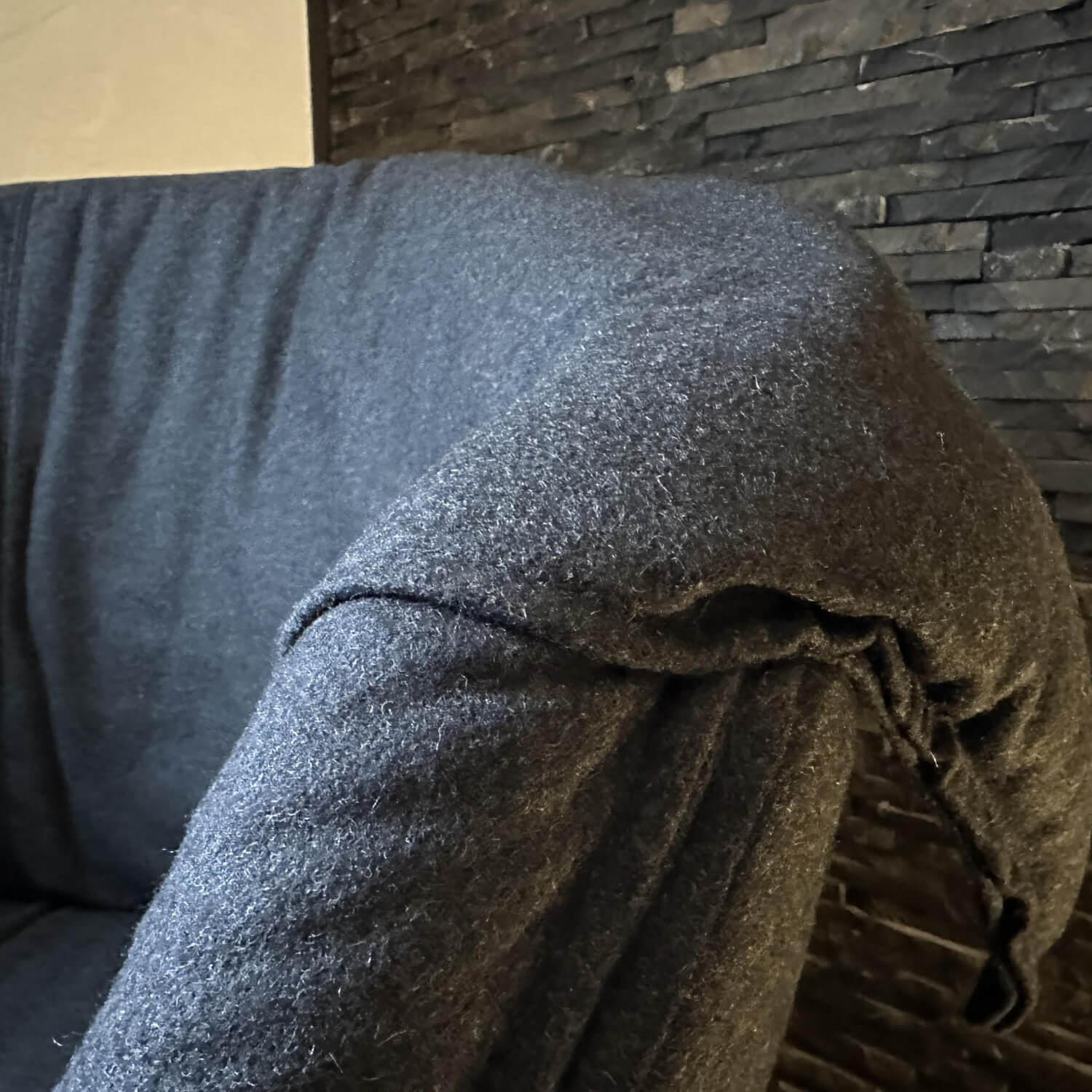 Werther - 2er-Set Sessel Zipfel Stoff 2250 Grau - 6