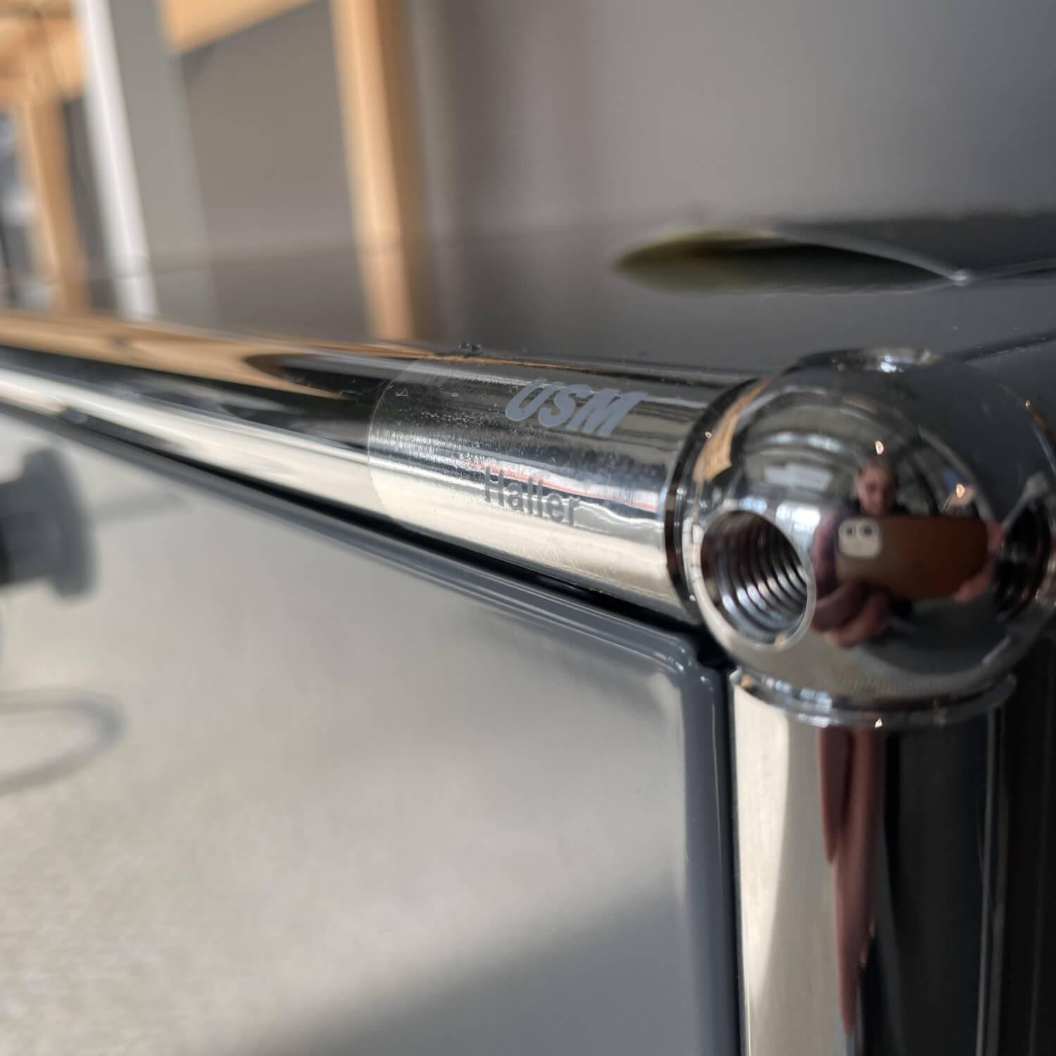 USM Haller - Druckermöbel Metall Farbe Mittelgrau - 2