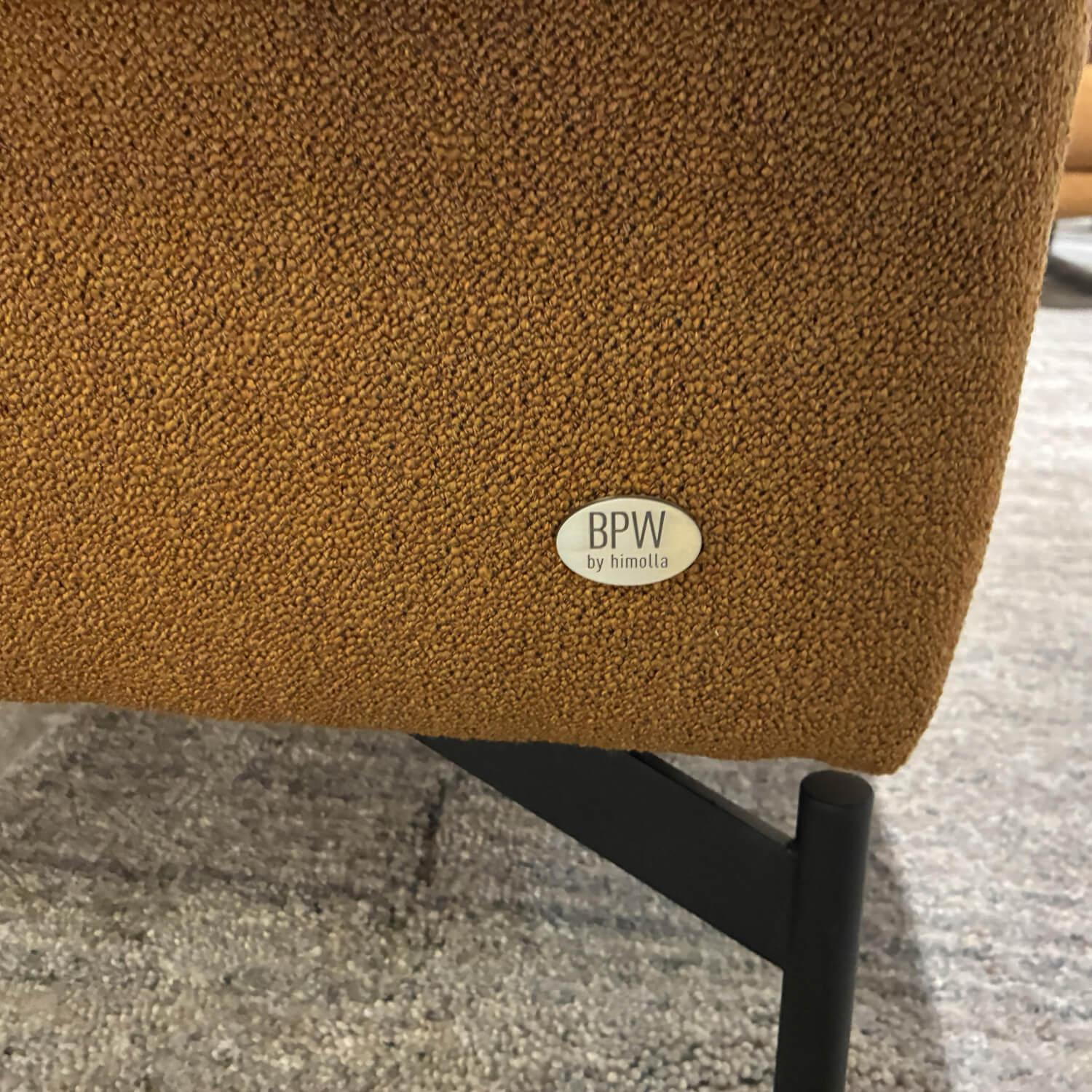 himolla - Sofa 1462 Stoff Q2Loop Chips Gelb Metallfuß Anthrazit - 3