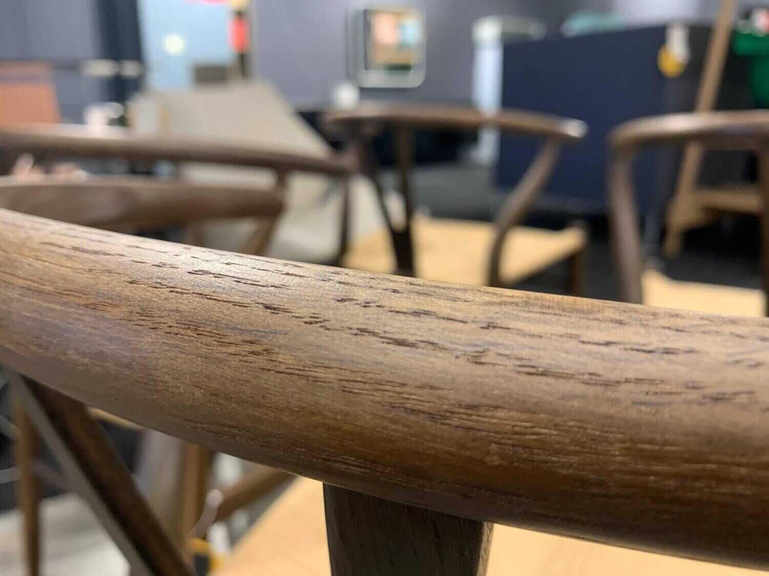 Carl Hansen & Søn - 4er-Set CH 24 Alte Eiche Geölt Gefecht Natur - 11