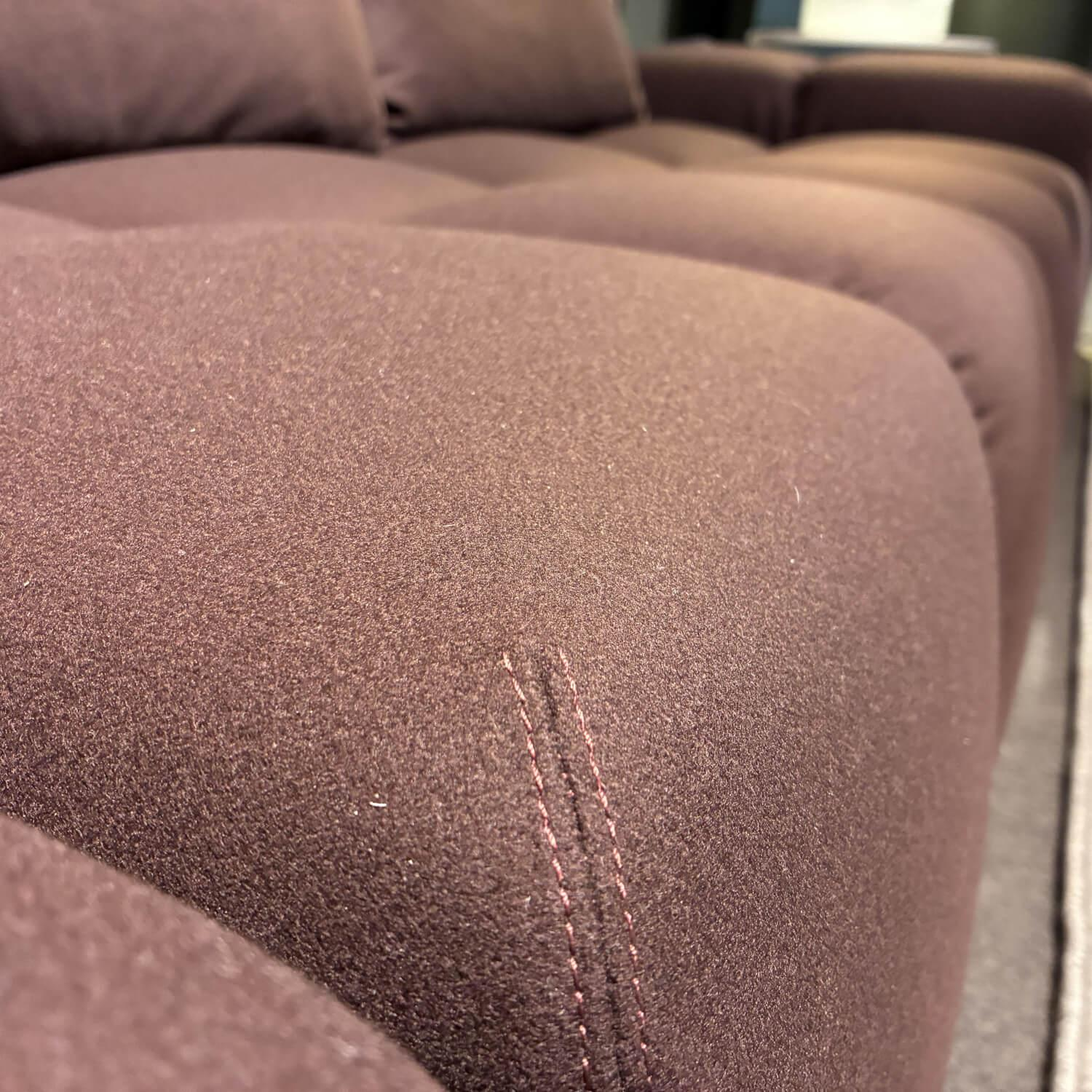 B&B Italia - Ecksofa Tufty Time Stoff Lavinia Fleckveilchen Lusso Lila mit 3 Rückenkissen - 6