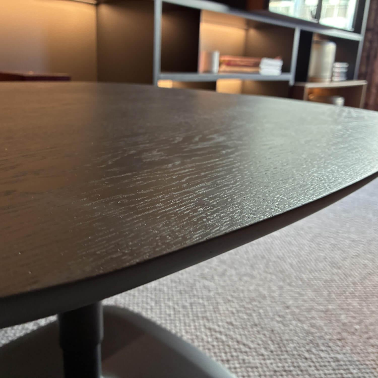 Christine Kröncke - Couch- und Esstisch Joyce ET Lift Platte Eiche Furniert 60 Anthrazit Gestell 32 Black Schwarz Höhenverstellbar - 2