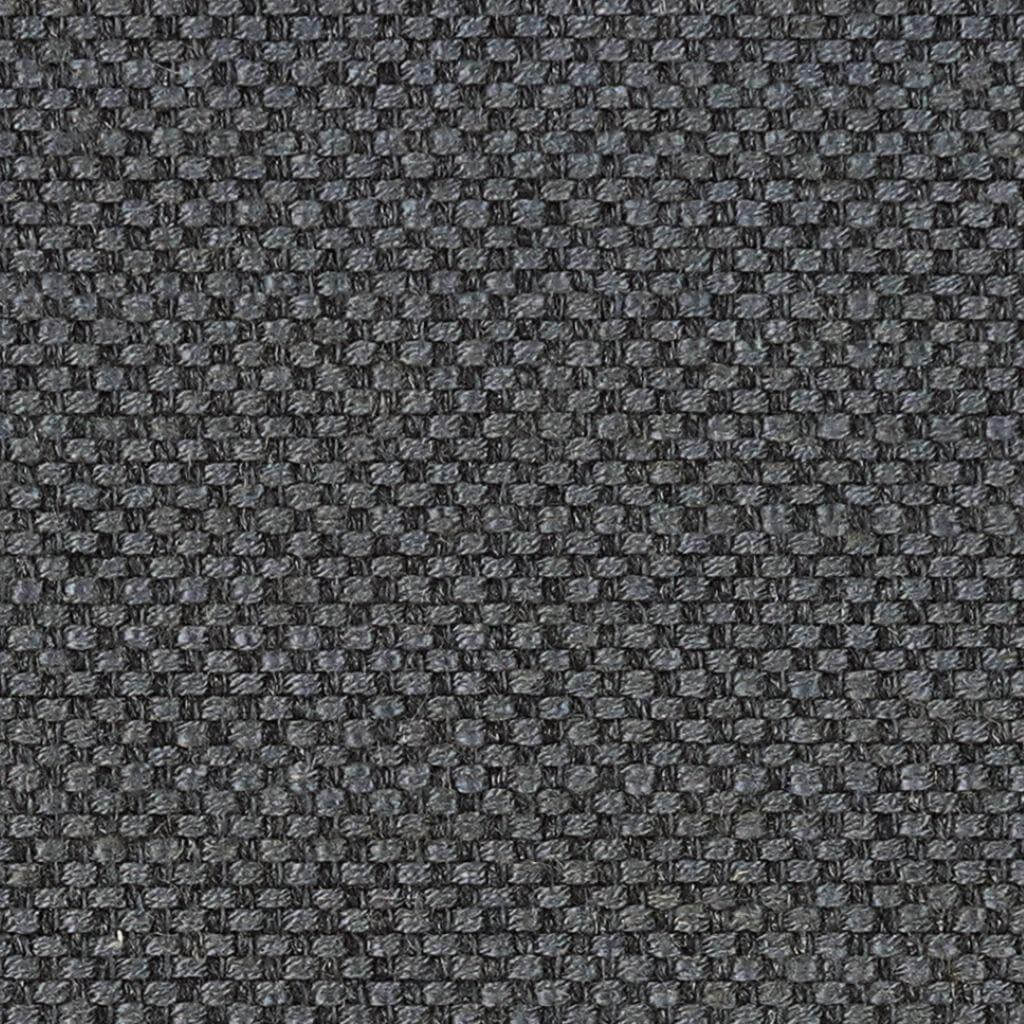 Rolf Benz - Sessel Meg Soft Stoff 17.353 Schwarzgrau Schale Außen Leder 38.109 Dunkel Graublau Kreuzfuß Aluminium Schwarz Matt - 2