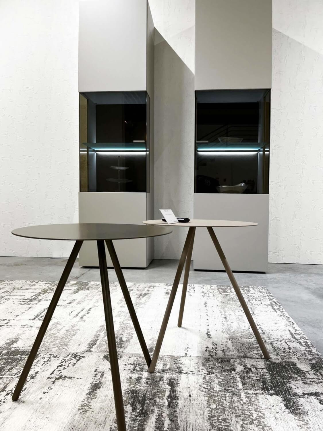 Hülsta - 2er-Set Vitrine Fena Lack Seidengrau - 4