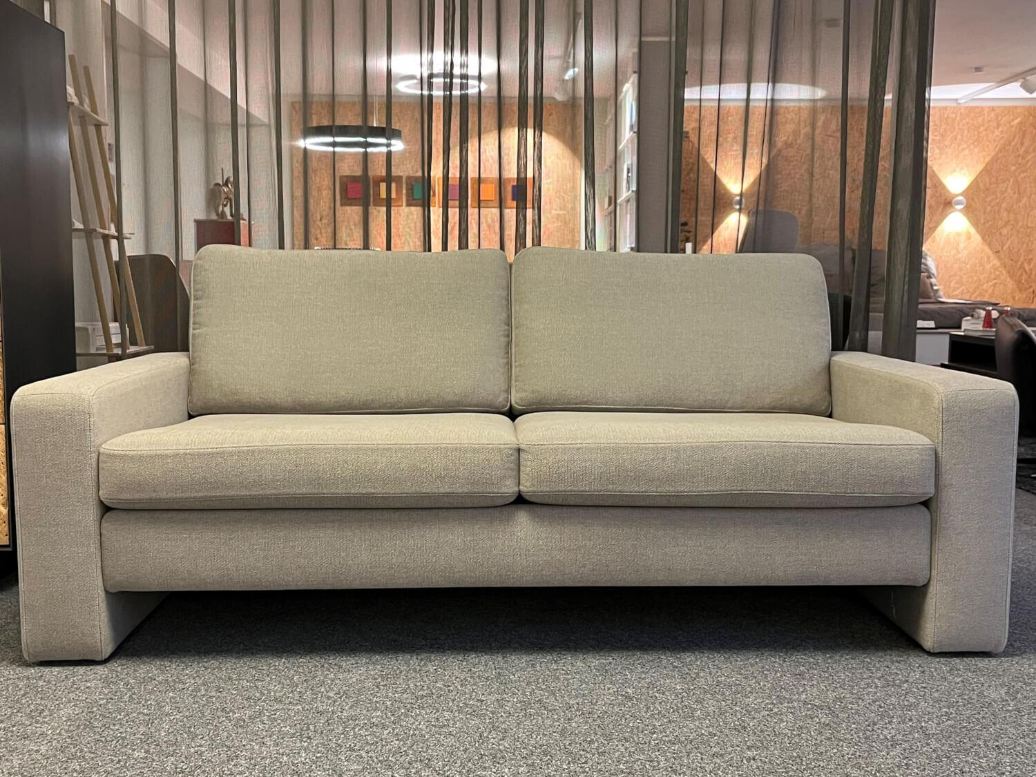 COR - Sofa Consenta Bodenfrei Stoff 9122 Grau Taupe - 6