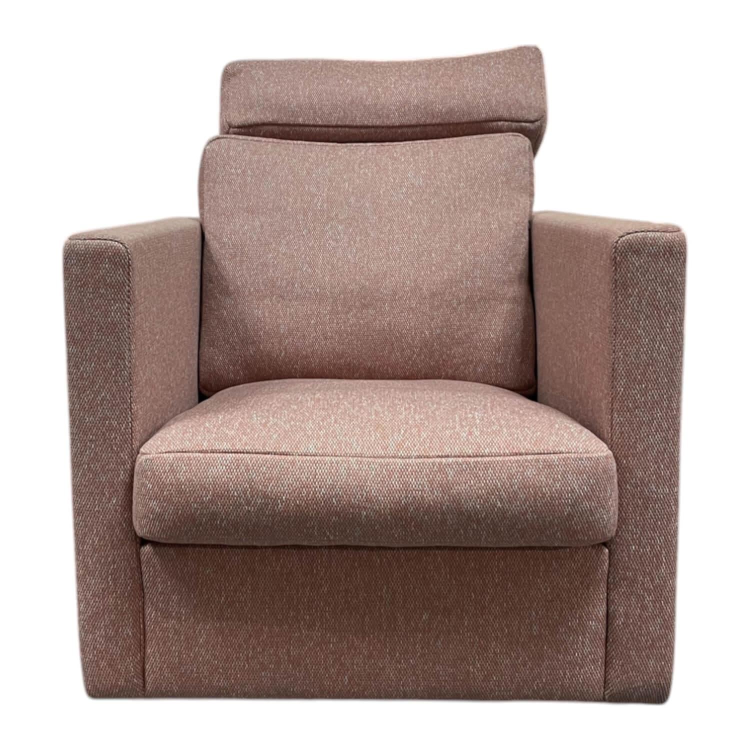 Erpo - Armchair CL580 fabric olive 2033.12 18 plate base - 1