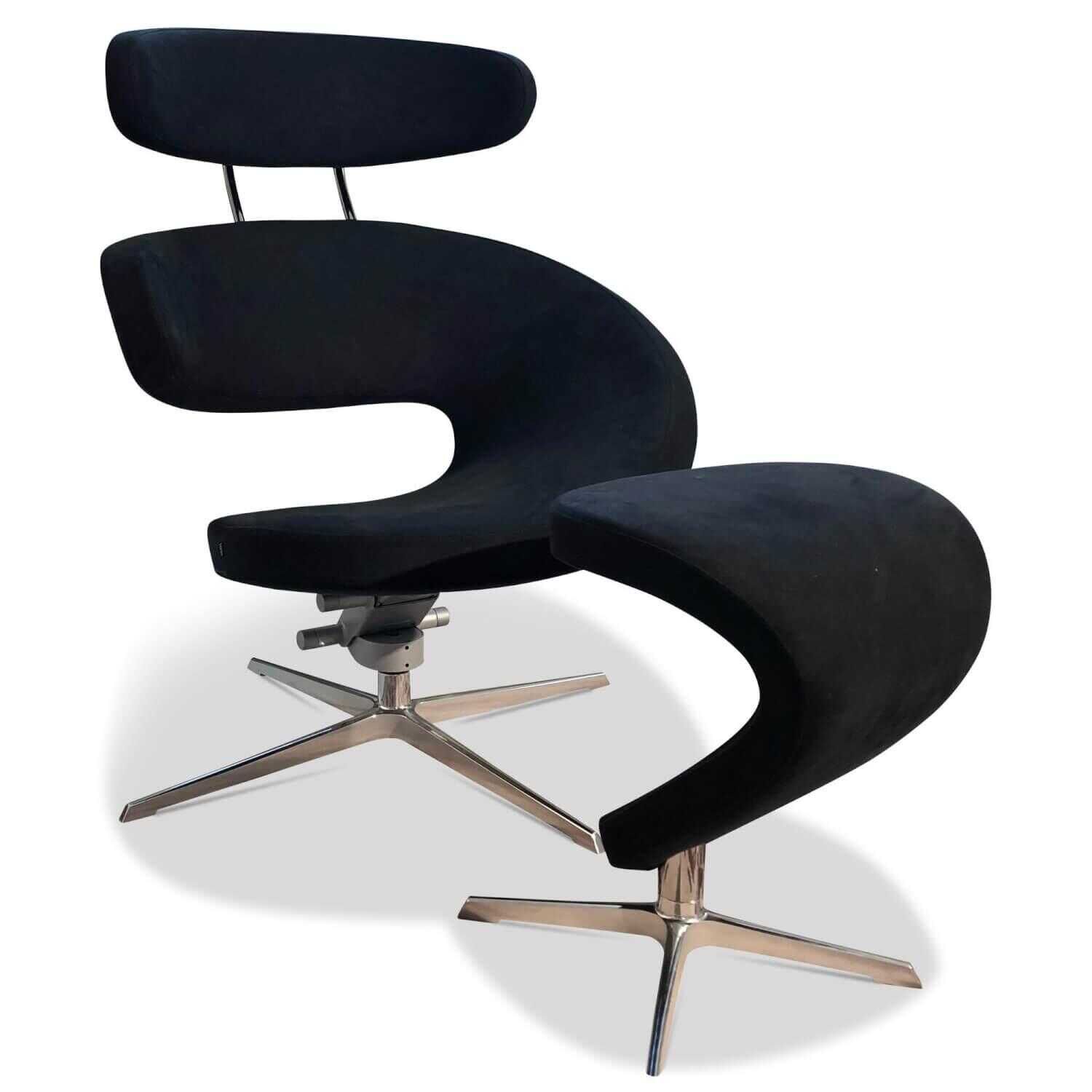 varier-sessel-peel-stoff-fame-schwarz-mit-hocker-439474b0e0e2 Varier - Sessel Peel Stoff Fame Schwarz mit Hocker - 1