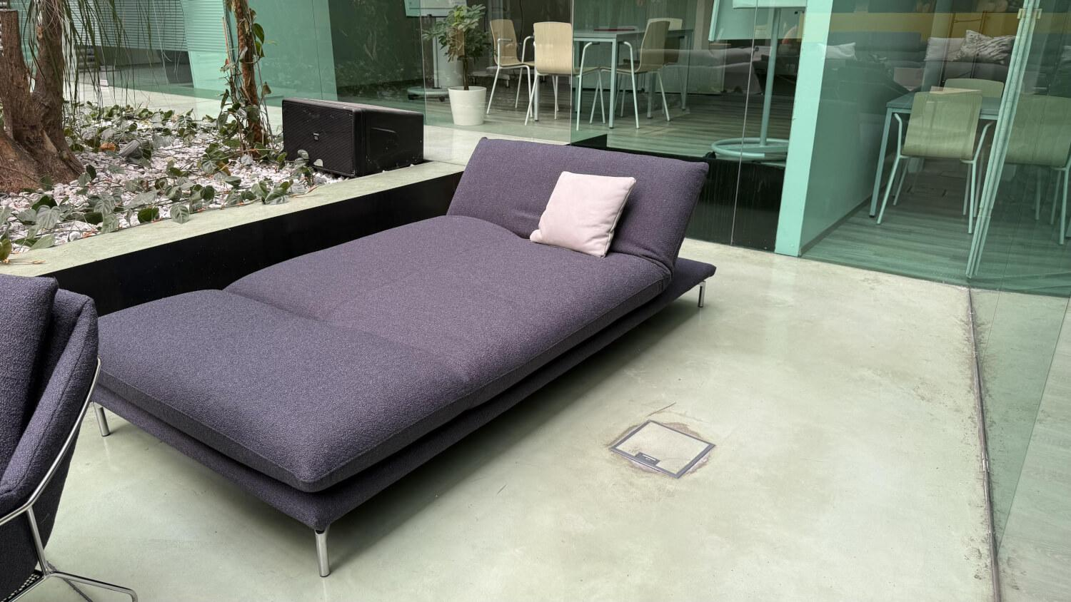 Bullfrog - Sofa Caesar 1045 Stoff BW 1775-252 Lila mit Verstellfunktion - 3