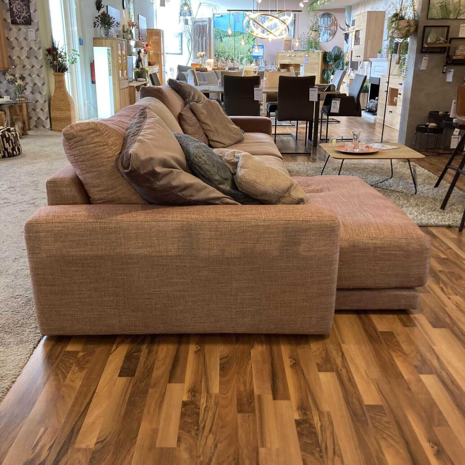 Meisterstücke - Ecksofa Manhattan Stoff Veni 09 Dante 01 Rosa - 2