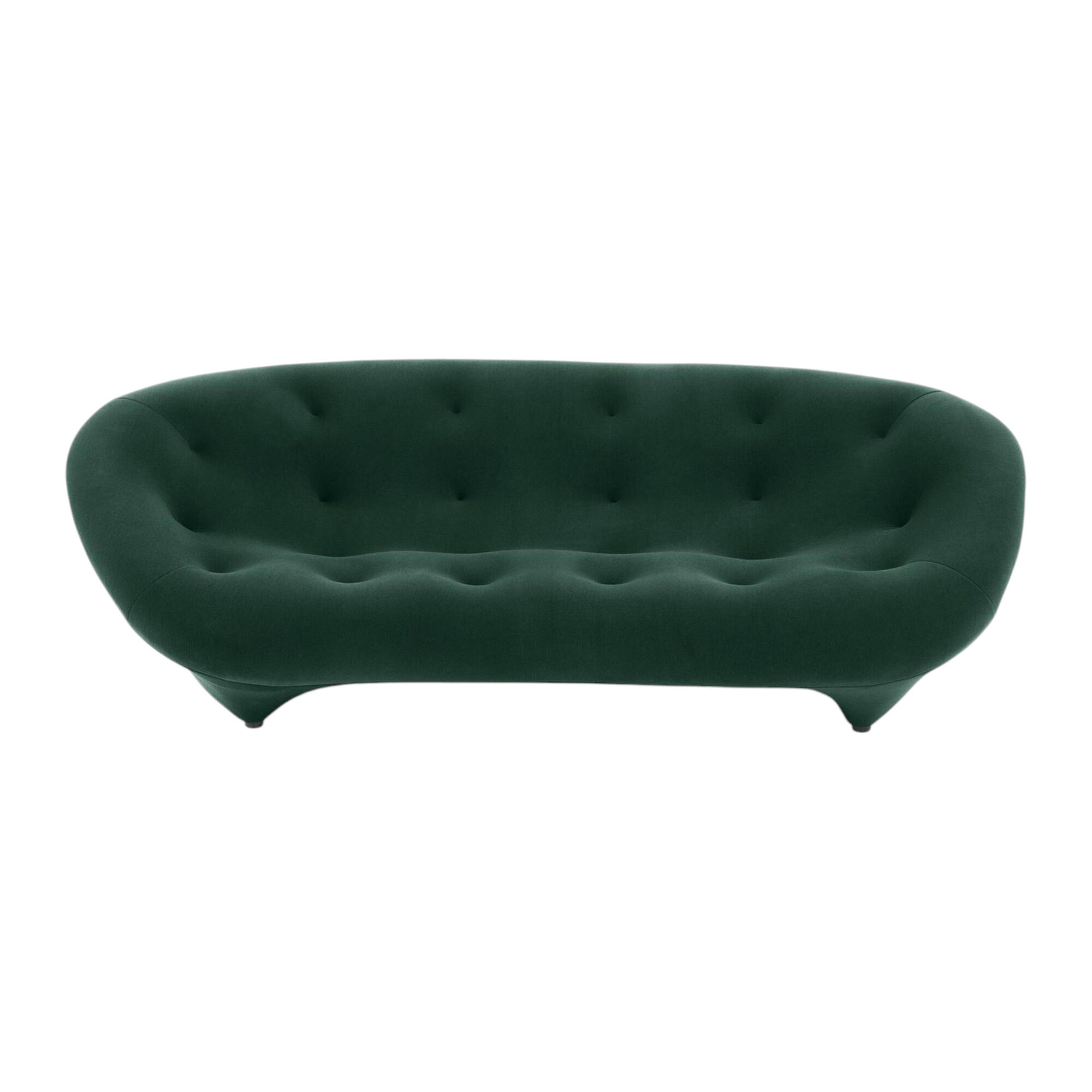 Ligne Roset - Sofa Ploum Hochlehner Stoff Gentle Pin Grün - 1