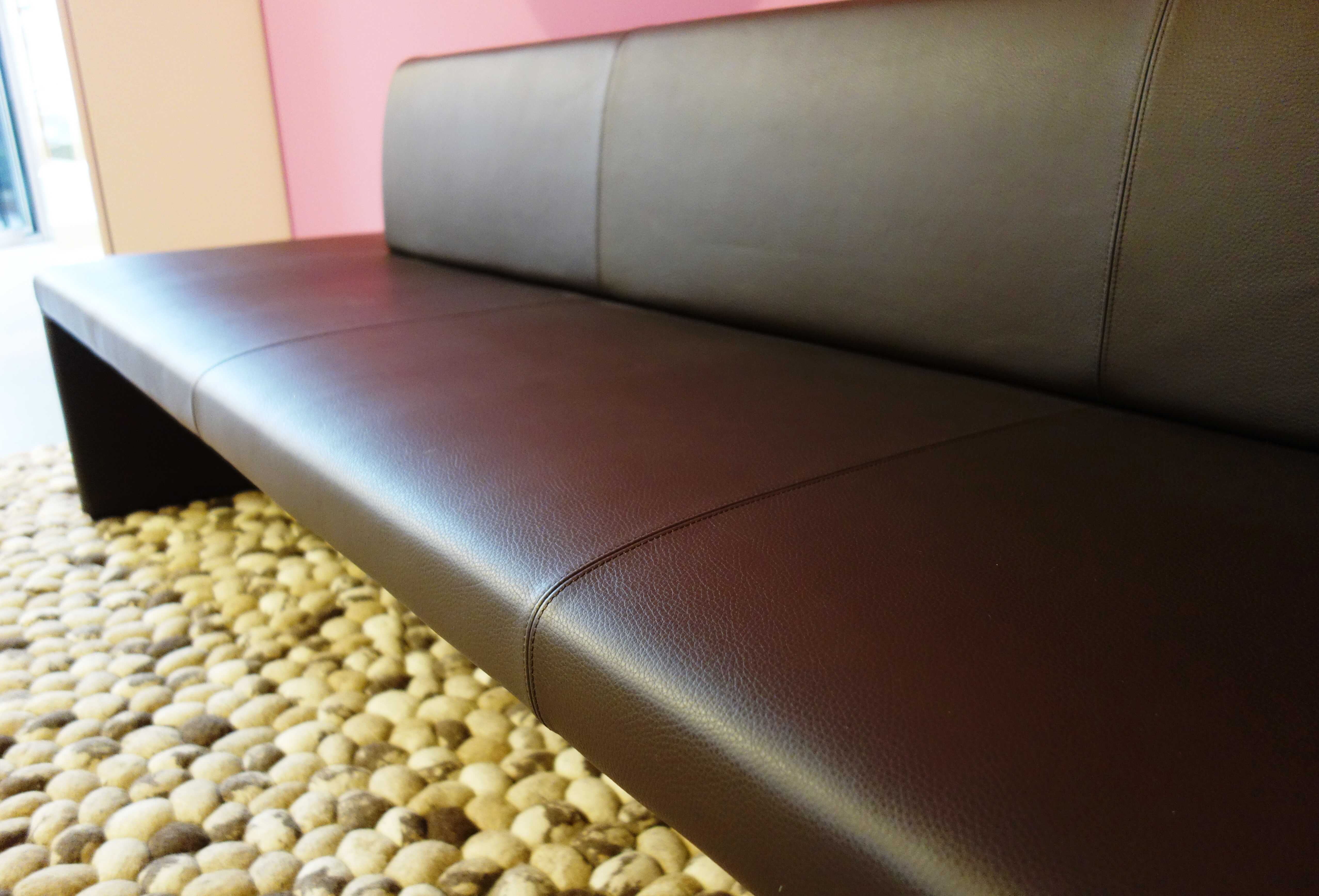 Walter Knoll - Eckbank Together in Leder Braun - 5