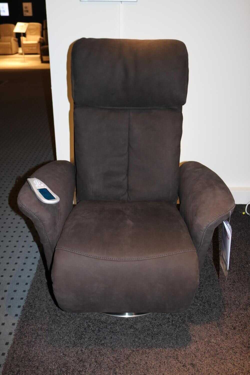 himolla - Massagesessel 7418 86 H Leder 45 Nabucco Torf Braun mit elektrischer Verstellfunktion 2-Motorisch - 2