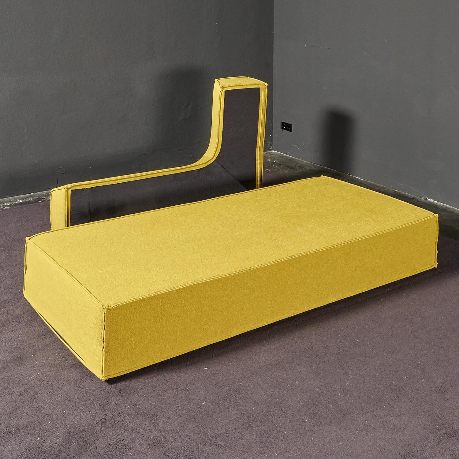 COR - Schlafsofa Trio Stoff 8077 Curry Gelb - 11
