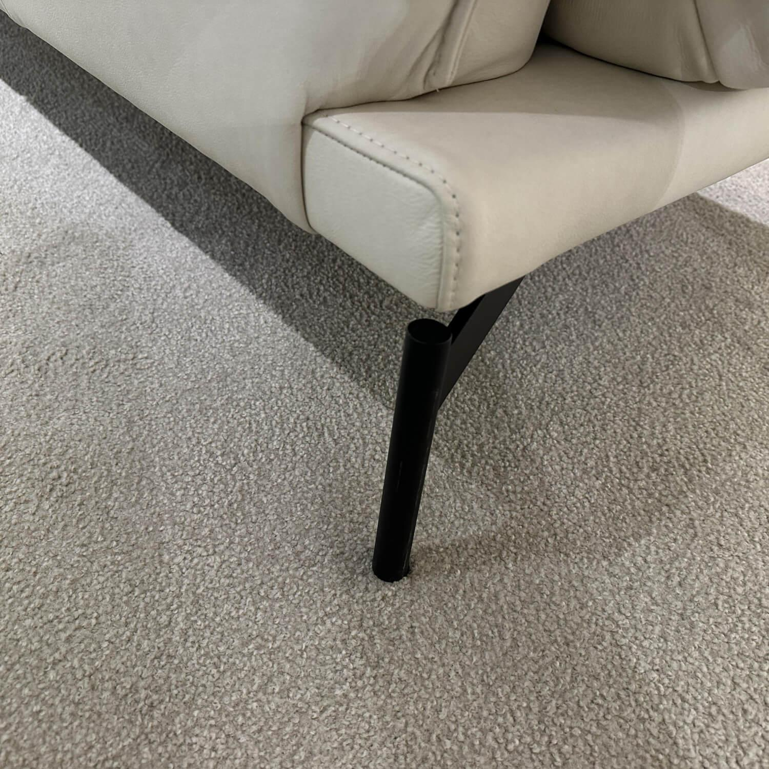 himolla - Sofa 2,5-Sitzer 1478 Leder Soft-N Yeti 63 Metallfuß Anthrazit Mit Drehsitz - 2