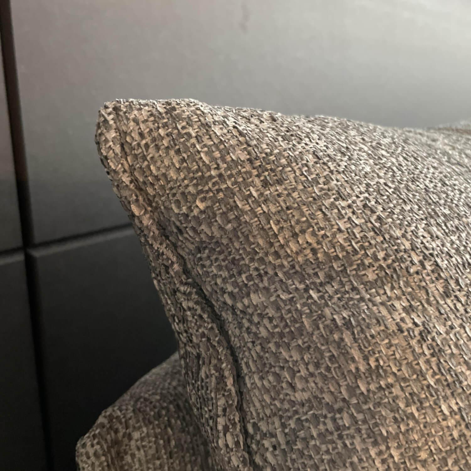 Koinor - Ecksofa Vineto Stoff 13-Lauro 93 Grau Gestell Nickel - 6