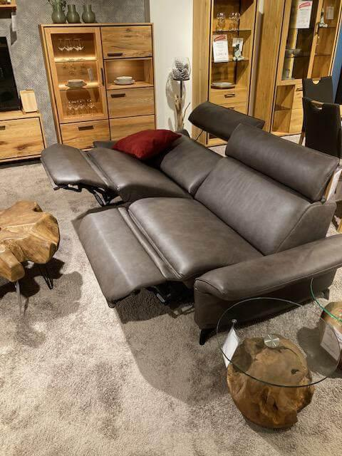 himolla - Garnitur 1926 Leder 27 K-Eleganza Dunkelbraun 2 Sofas - 3