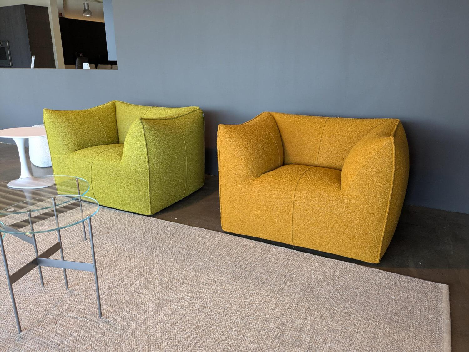 B&B Italia - Sessel LeBambole Stoff Sila Ocker Orange - 5