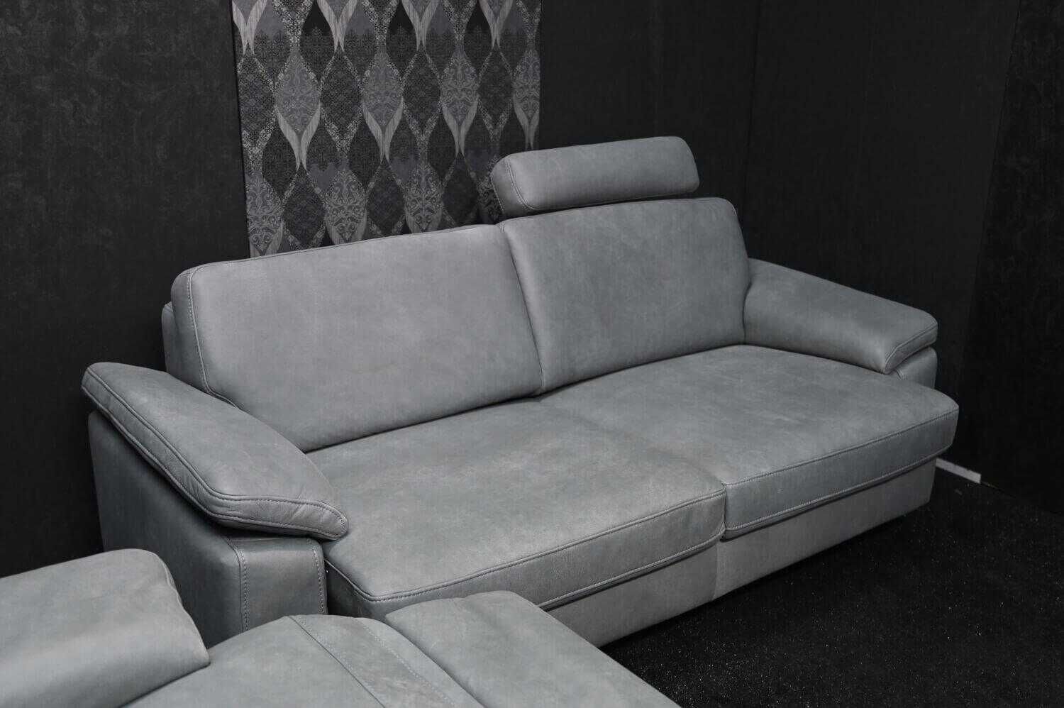 Hukla - Sofagarnitur Star Leder Aurelia 63 2,5 Sitzer und 3 Sitzer mit Relaxfunktion - 3