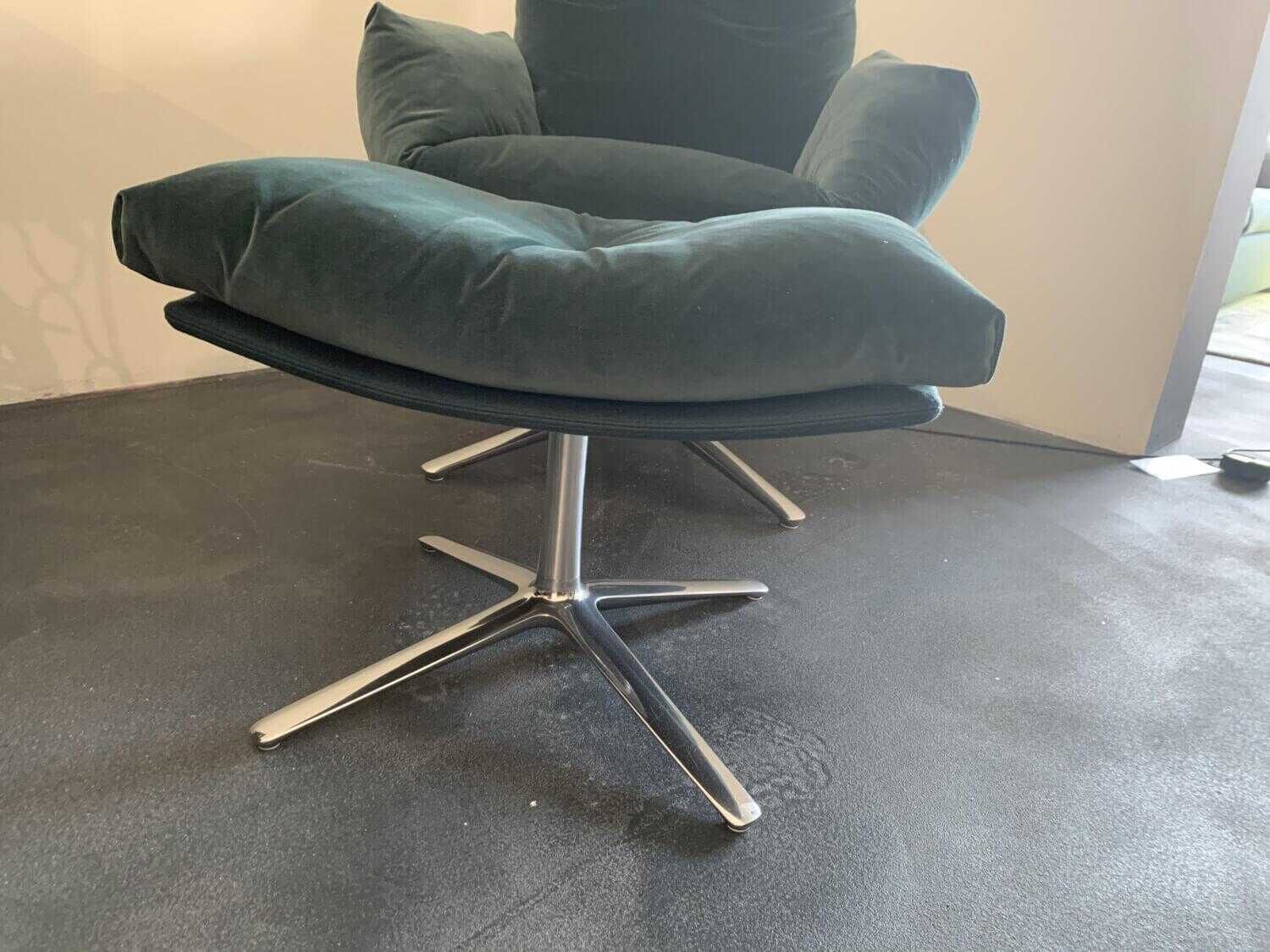 cor-cordia-sessel-cordia-lounge-stoff-110-evergreen-gestell-aluminium-mit-hocker-57b657a1fb9dT6BVzisbs3aSA COR - Sessel Cordia Lounge Stoff 110 Evergreen Gestell Aluminium mit Hocker - 7