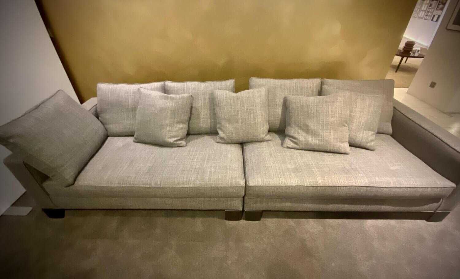 Minotti - Sofagruppe Pollock Stoff Bright Dunkelgrau - 1