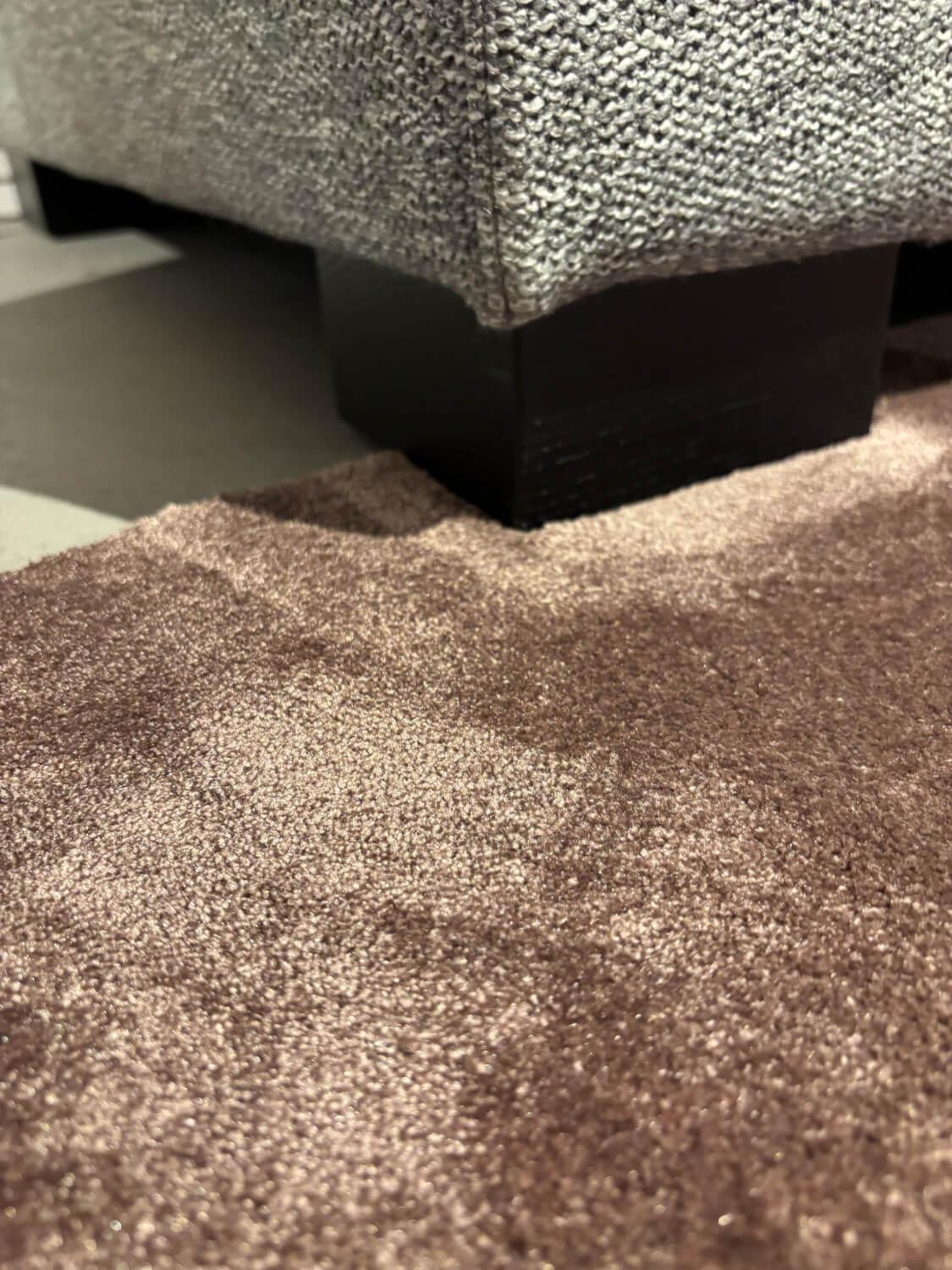 Bielefelder Werkstätten - Sofa Inspiration Stoff Boston 1801 181 Grau Meliert mit 2 Kissen - 9