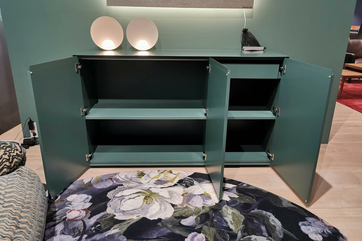 Piure - Sideboard Nex Side MDF Mattlack P49 Sage Salbei Grün - 3