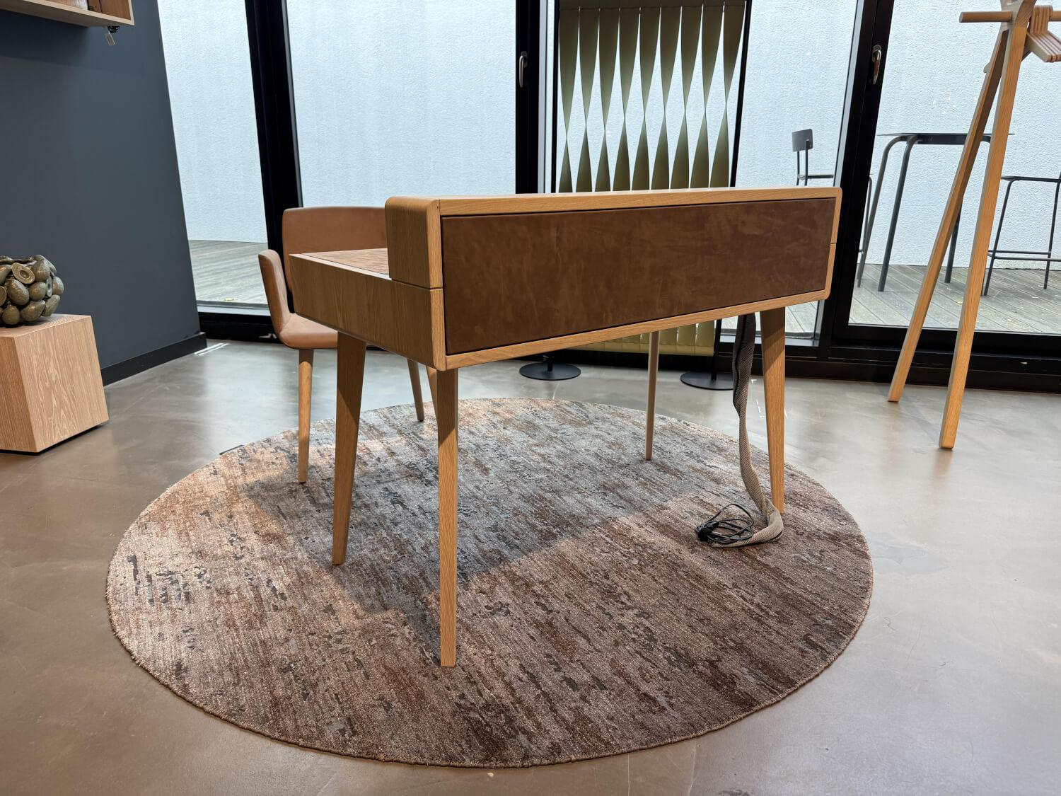 Team 7 - Sekretär Sol Eiche Weißöl Naturleder Taupe - 2