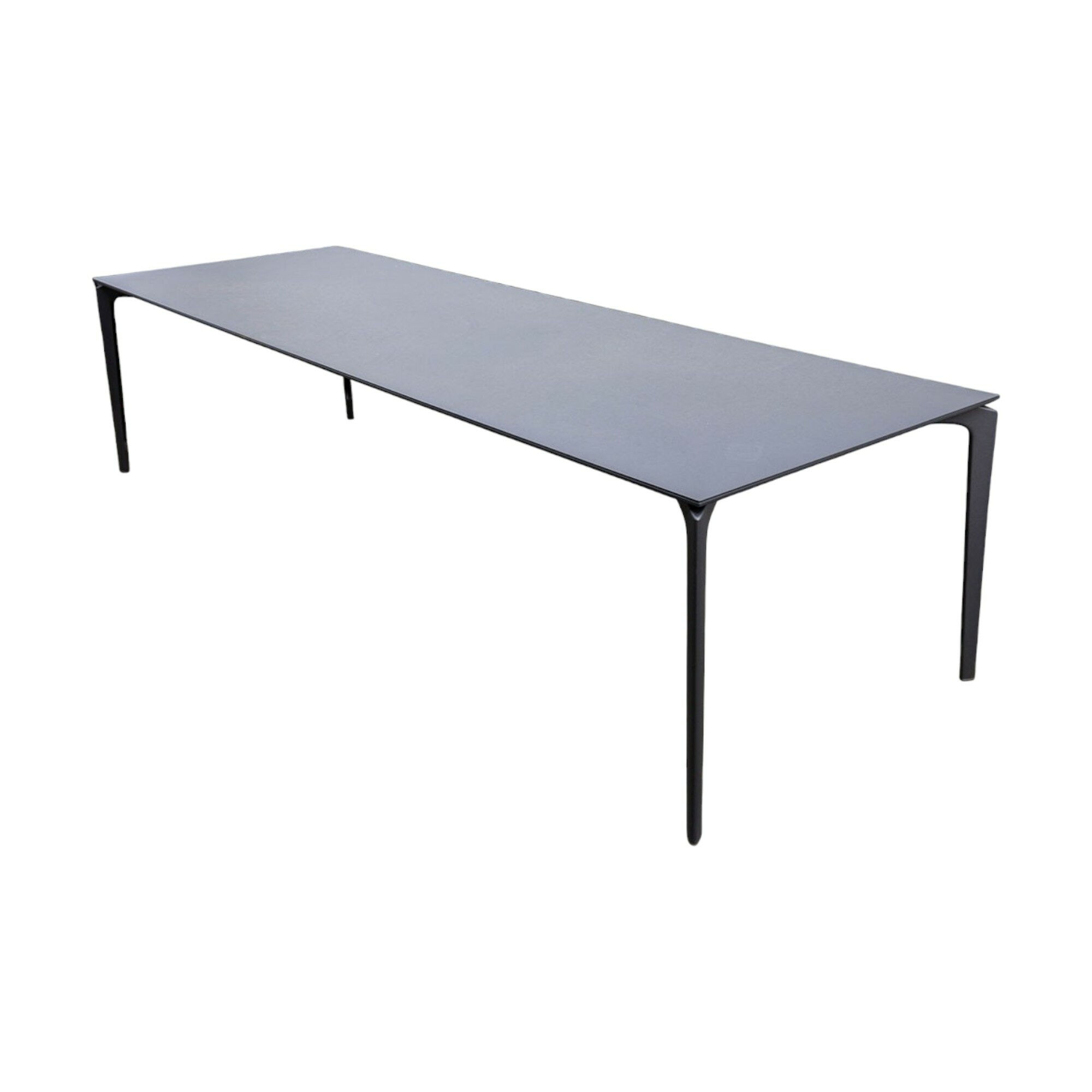 Fast - Outdoor Esstisch Allsize Aluminium Grau Metalic Pulverbeschichtet - 1