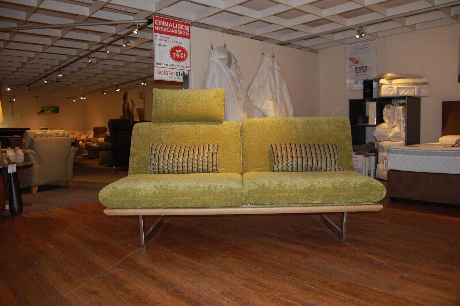 Restyl - Sofa Querschläfer Polly Stoff Grün - 4