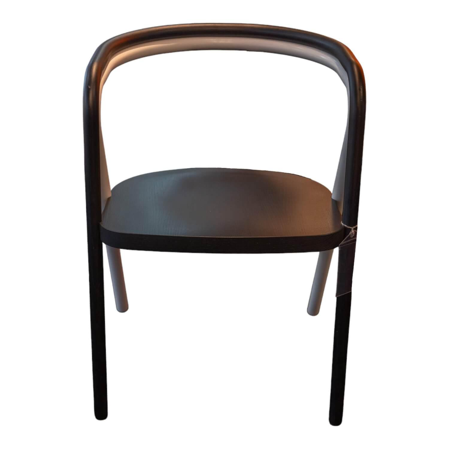 Stuhl Chair 2 Sitzfläche Multischicht Birkenholz Mit Massiv Esche Gestell Esche Massiv Schwarz Lackiert Und Metallrohr Schwarz Lackiert